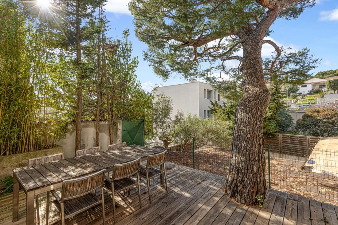 Cassis, Superbe Appartement Avec Terrasse Exteriör bild